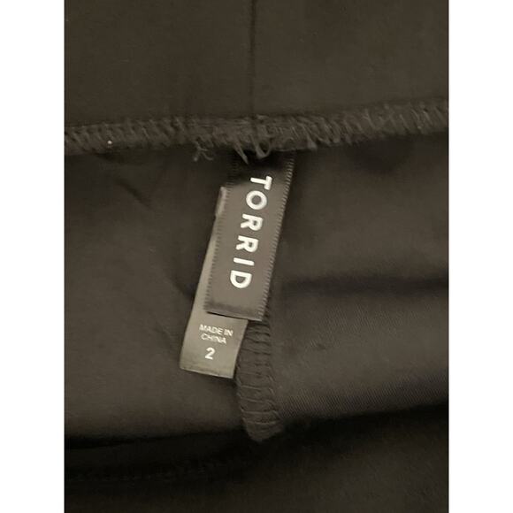 Torrid Comfort Flex Waistband Taper Studio Luxe Woven High-Rise Pant Sz 18/20 - Picture 7 of 9